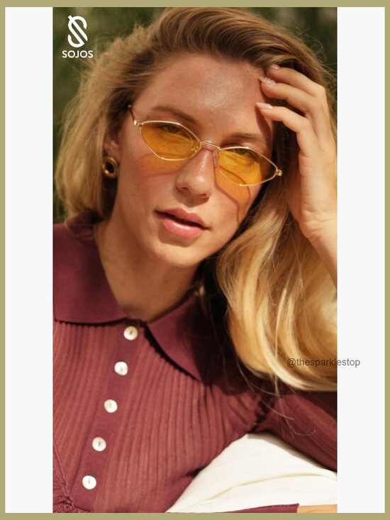 Retro Polarized Sunglasses with UV400 Protection, Narrow Fit main image 7